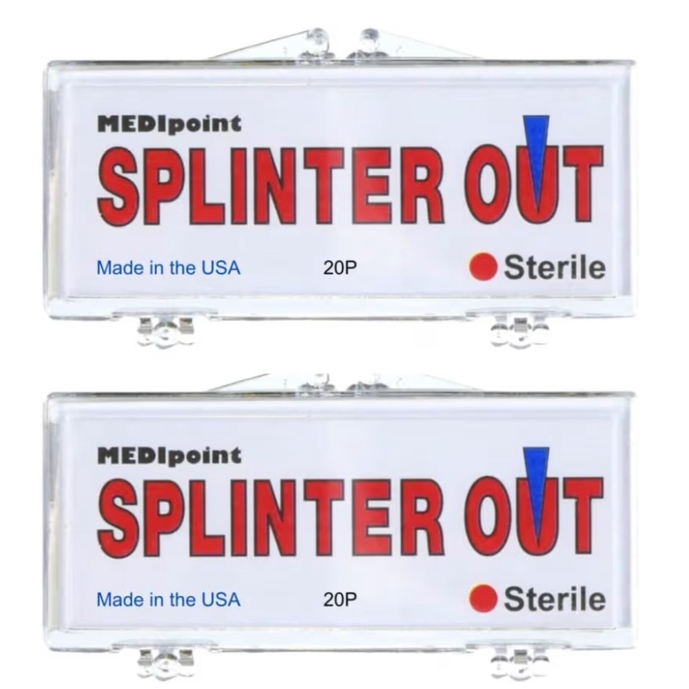 Splinter Out Sterile Remover Tool - (Pack of 2) 40ct total